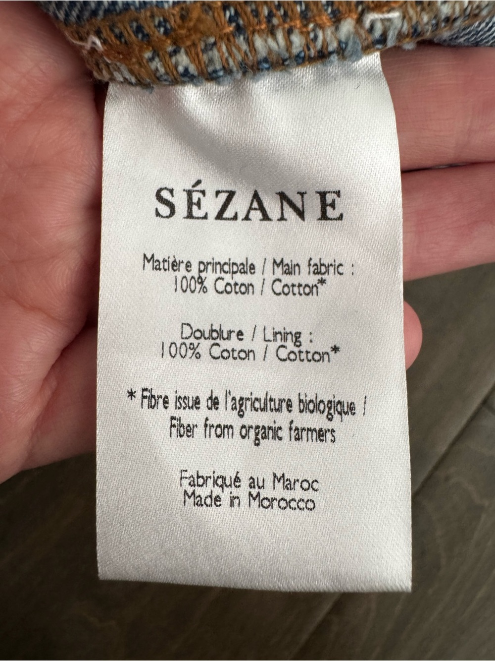 Sezane Bettie Button-Front Mini Skirt - Picture 3 of 4
